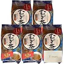 Amazon | のむらの茶園 むぎ茶 ティーバッグ 7.5g 52袋入 5個